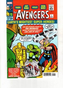 Avengers #1: Facsimile Edition  (2023) Super-High-Grade NM+ 1st issue stunner!