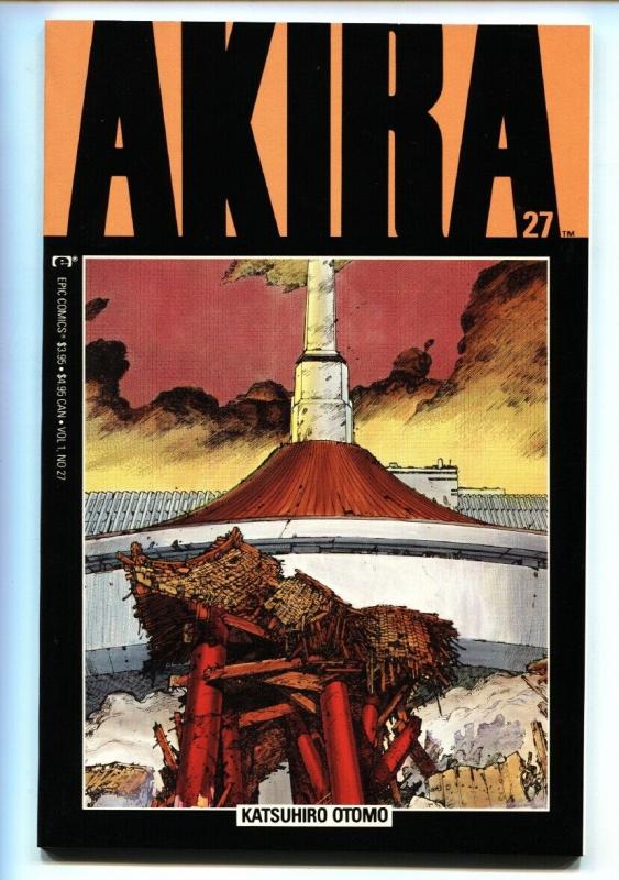 Akira #27 1991- Katsuhiro Otomo- Epic / Marvel Manga - Japanese comic NM