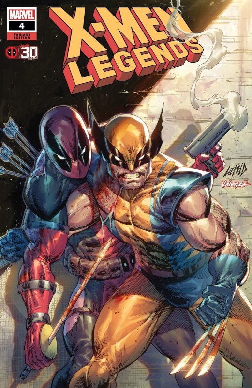 X-MEN LEGENDS 4 LIEFELD DEADPOOL 30TH VARIANT