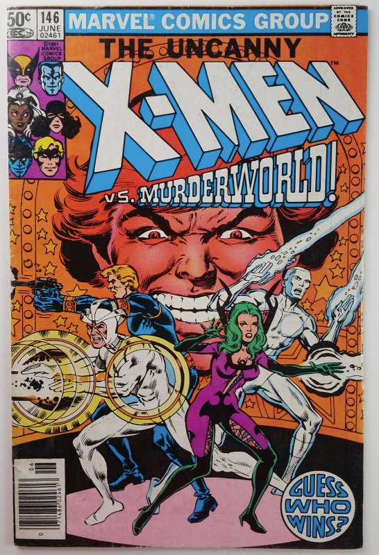 The Uncanny X-Men #146 - Doctor Doom APPEARANCE - Newsstand - VF - Marvel 1981