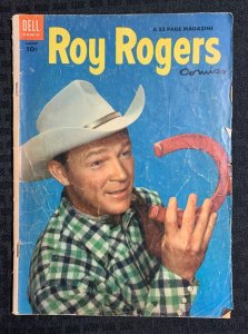1954 ROY ROGERS COMICS #80 Dell Comics G/VG 3.0 Photo Cover
