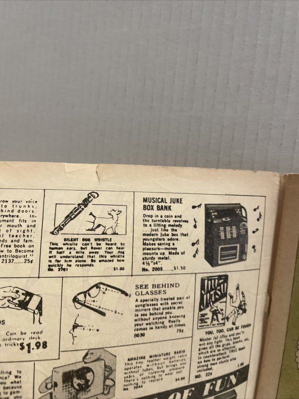 Mystery In Space #79 COVER DETACHED