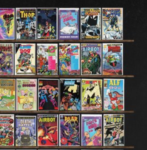 Huge Lot 150+ Comics with Detective Comics, Airboy, The New Mutants & More!