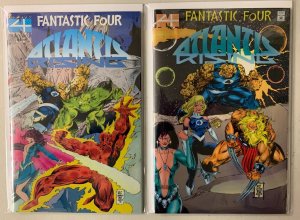 Fantastic Four Atlantis Rising set #1-2 Marvel (8.0 VF) (1995)