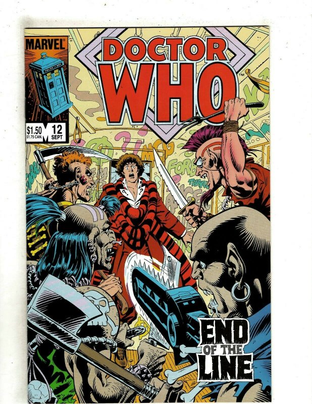 Lot Of 12 Doctor Who Marvel Comic Books #12 13 14 15 16 17 18 19 20 21 22 23 GE6