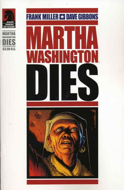 Martha Washington Dies #1 VF/NM; Dark Horse | save on shipping - details inside