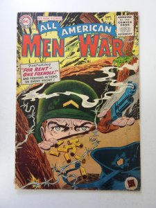 All-American Men of War #25 (1955) VG- condition 1/2 spine split