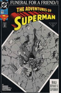 Adventures of Superman #498 FN; DC | save on shipping - details inside