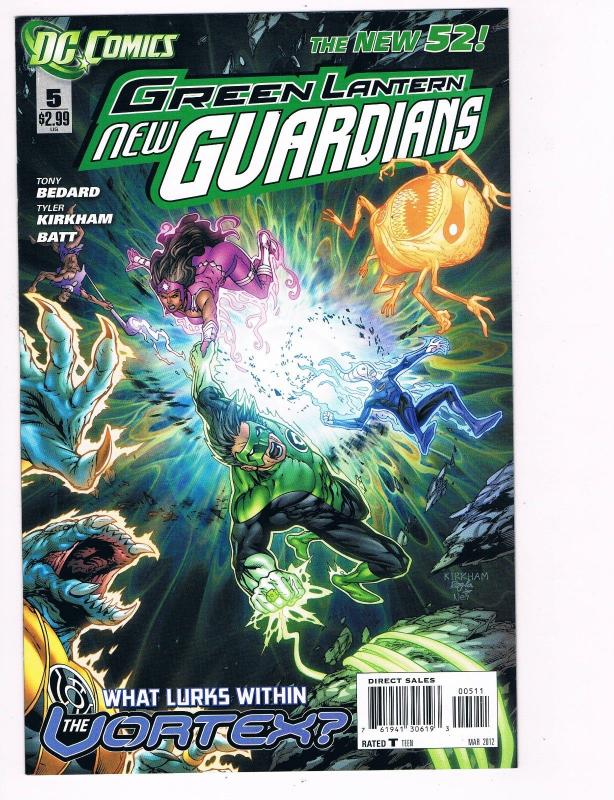 Green Lantern New Guardians # 5 DC Comic Books Hi-Res Scans The New 52 WOW!! S15