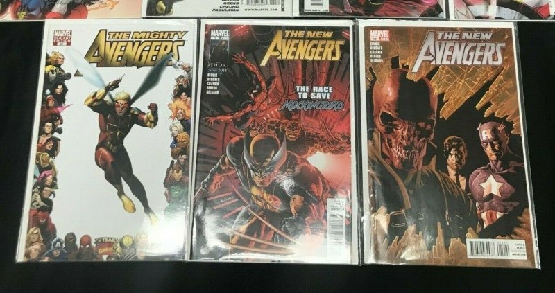 AVENGERS 7PC LOT (VF/NM) FINCH!! 2011