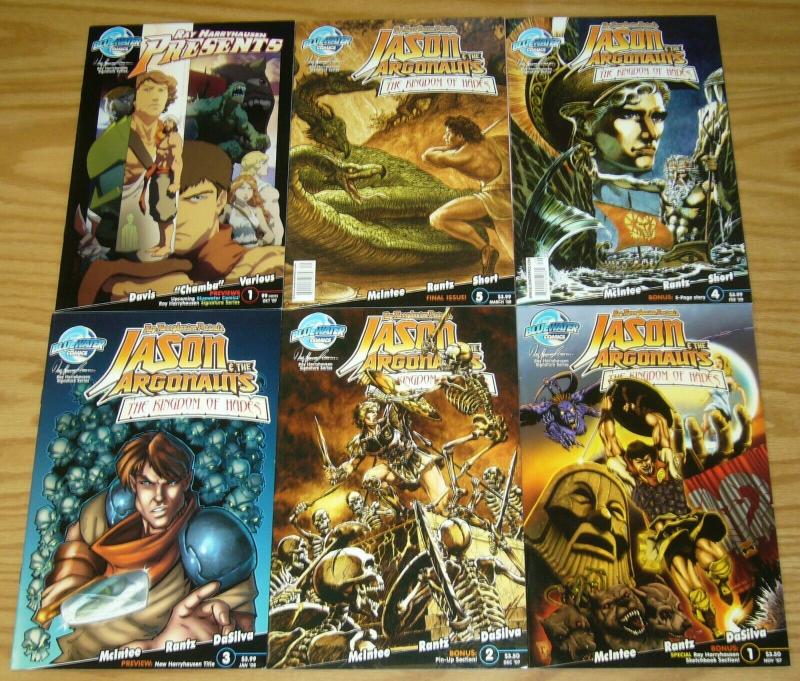 Ray Harryhausen's Jason and the Argonauts: Kingdom of Hades #1-5 VF/NM + preview