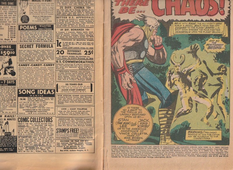 Thor #148 (1968) 1st Appearance of The Wrecker !