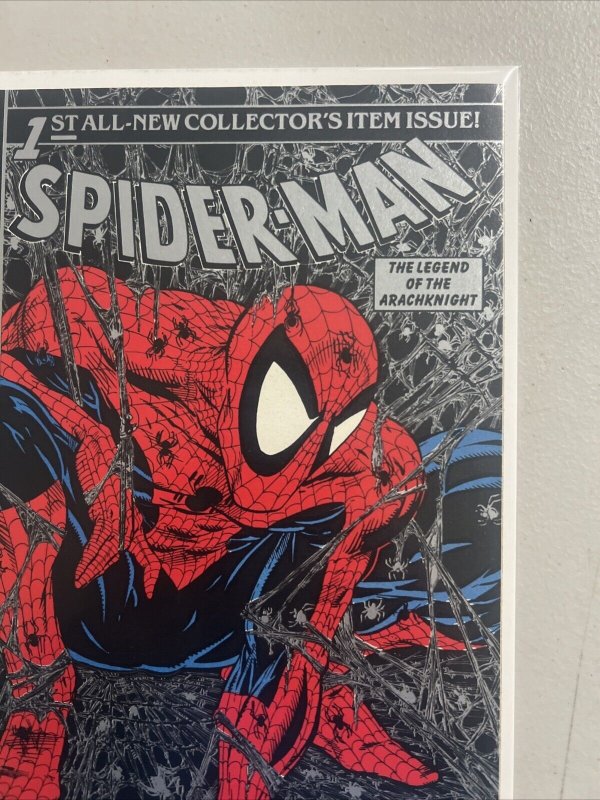 MARVEL SPIDER-MAN #1 ICONIC MCFARLANE COVER 1990 SILVER VARIANT