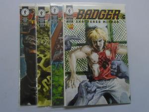 Badger Shattered Mirror, Set:#1-4, 8.0/VF (1994)