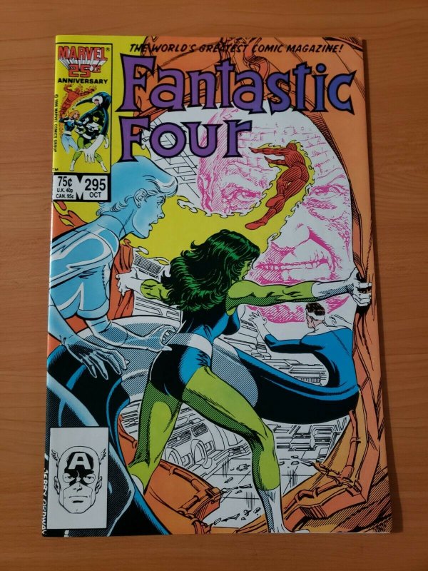 Fantastic Four #295 Direct Market Edition ~ NEAR MINT NM ~ 1986 MARVEL COMICS