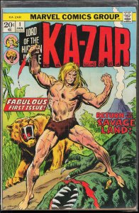 Ka-Zar #1 (1974) Ka-Zar