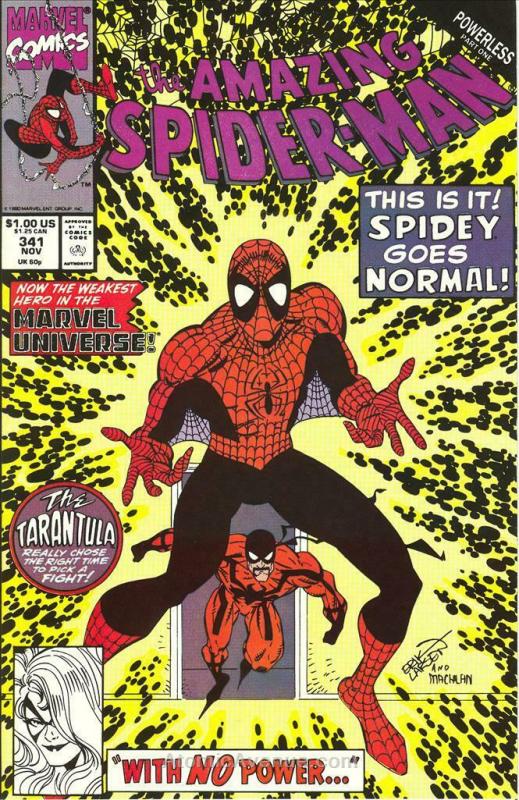 Amazing Spider-Man, The #341 VF/NM; Marvel | save on shipping - details inside