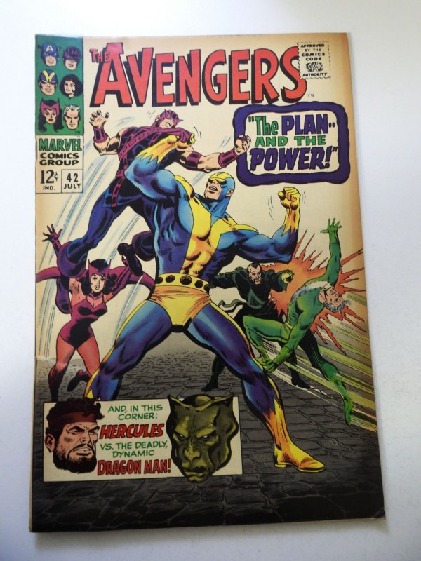The Avengers #42 (1967) VG+ Condition