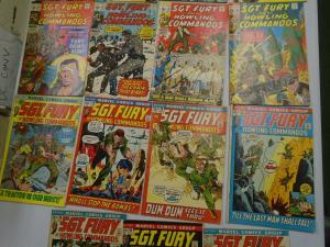 Sgt. Fury, 27 Different From:#71-100, (1969-1972)
