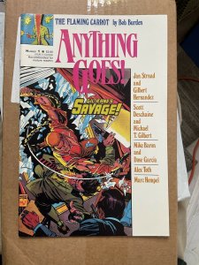 Anything Goes #1 (1986 Comic Journal) Flaming Carrot, Gil Kane Savage 