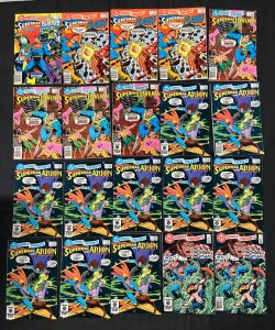 DC COMICS PRESENTS SUPERMAN + GUEST STAR 87 BRONZE AGE COMIC LOT MOST VF (DUPES)