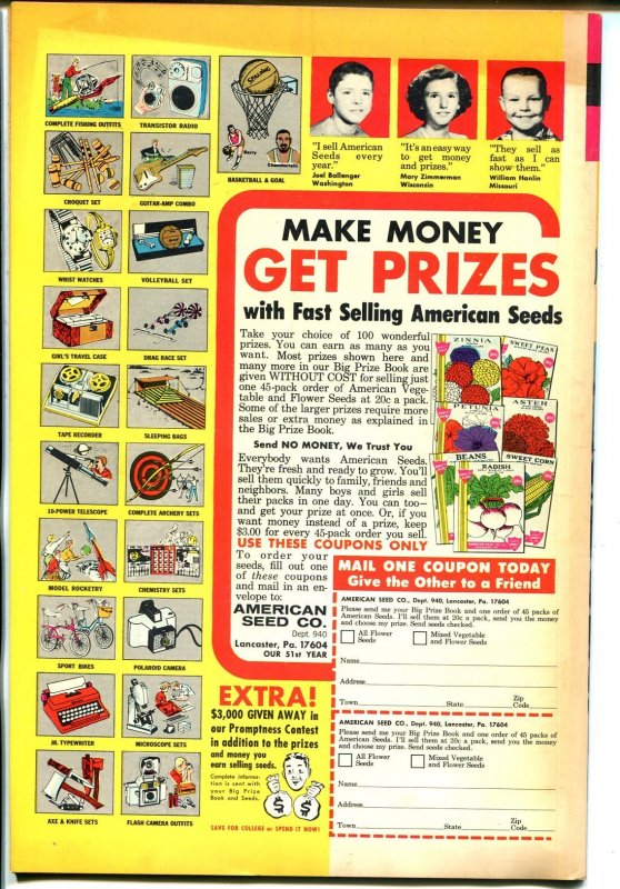 Daniel Boone #15  1969 - Gold Key  -VF - Comic Book