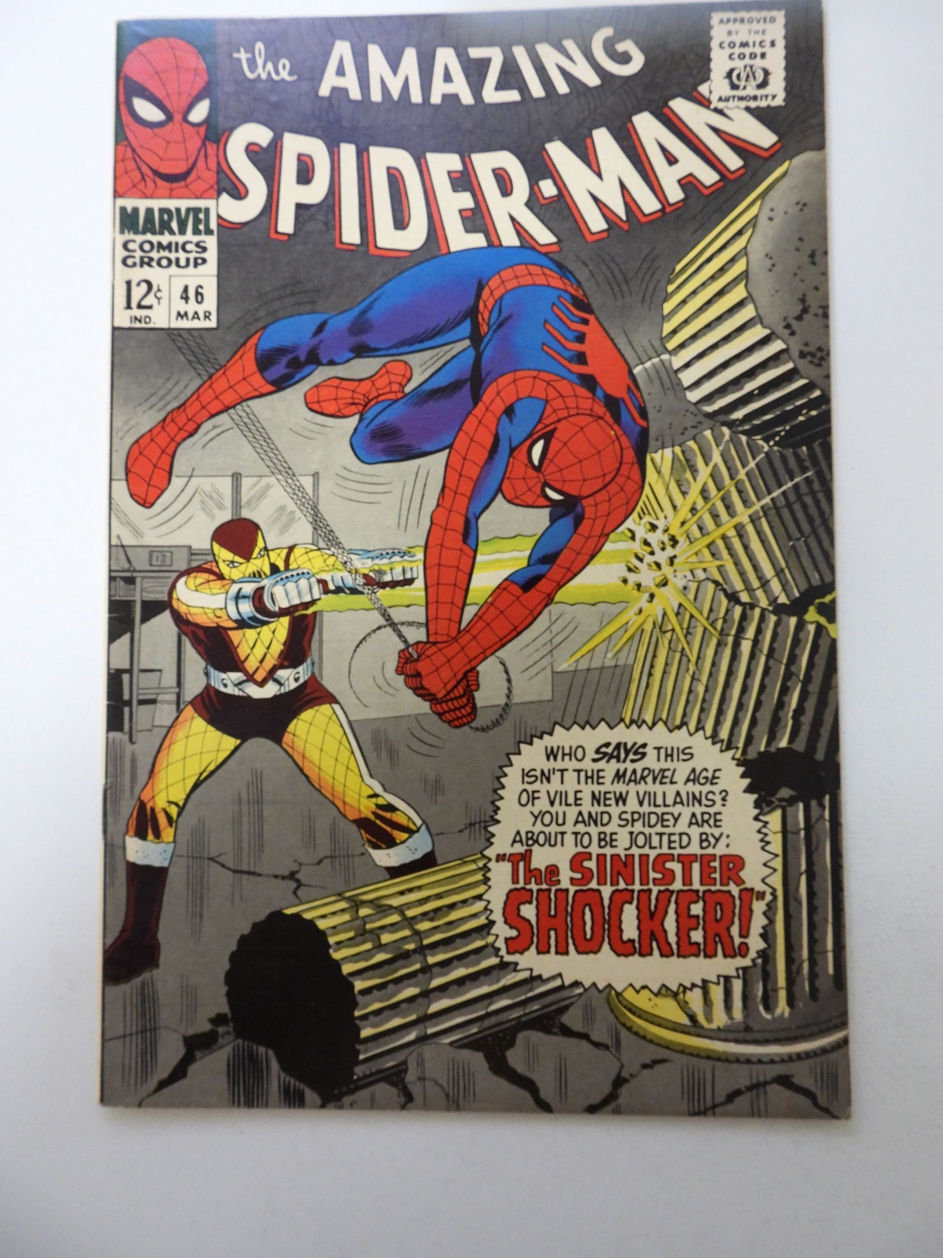 The Amazing Spider-Man #46 (1967) 1st appearance of The Shocker VF ...