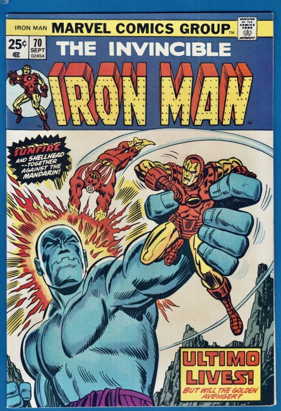 Iron Man #70 (1974) 9.0