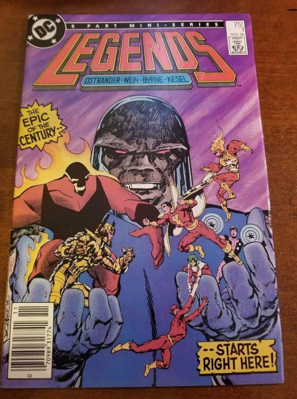 Legends 1 1986 DC VF/NM Darkseid