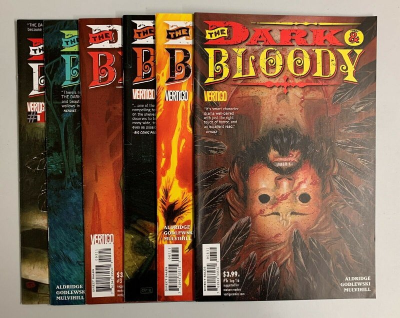 The Dark and Bloody #1-6 Set (Vertigo 2016) 1 2 3 4 5 6 Shawn Aldridge (8.0+) 