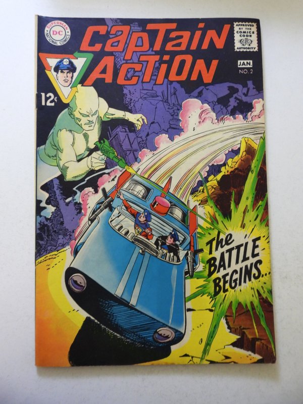 Captain Action #2 (1969) FN Condition