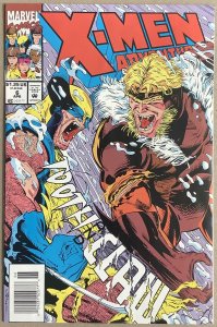 X-Men Adventures #6 Newsstand Edition (1993, Marvel) VF-