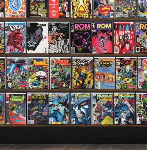 Huge Lot 150+ Comics with Captain America, Action Comics, Daredevil & More!
