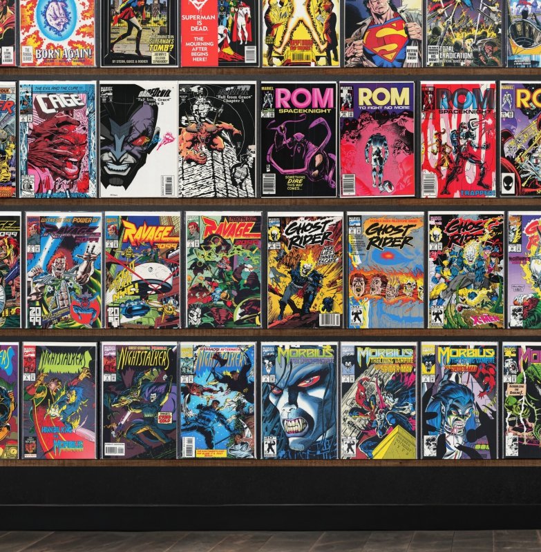 Huge Lot 150+ Comics with Captain America, Action Comics, Daredevil & More!
