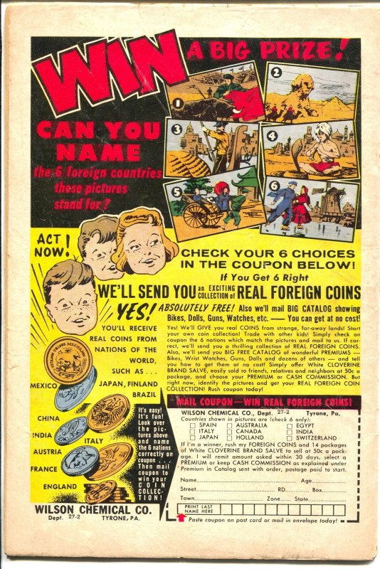 Adventures Into The Unknown #114 1960-ACG-Robot cover-Ogden Whitney-VG-