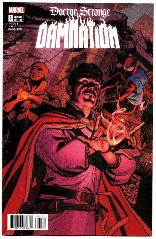 Doctor Strange Damnation #1 Connecting Variant (Marvel, 2018) NM