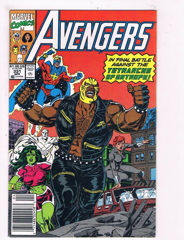 Avengers # 331 VF Marvel Comic Books Captain America Thor Iron Man Vision!! SW12