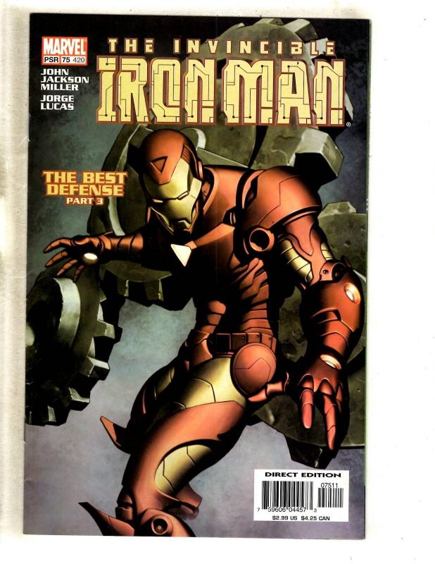 12 Iron Man Marvel Comics #409 410 (2) 411 413 414 415 416 417 418 419 420 MF21