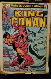 King Conan #5 Newsstand Edition (1981) b2