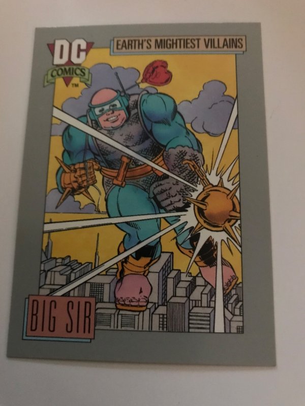 BIG SIR #80 card : 1992 DC Universe Series 1, NM/M, Impel; C Infantino art