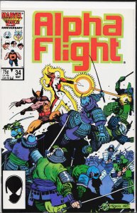 Alpha Flight #34 (1986) Alpha Flight