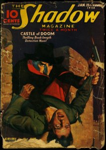 PULP:  The Shadow Pulp January 15 1936- Castle of Doom- Maxwell Grant reading...