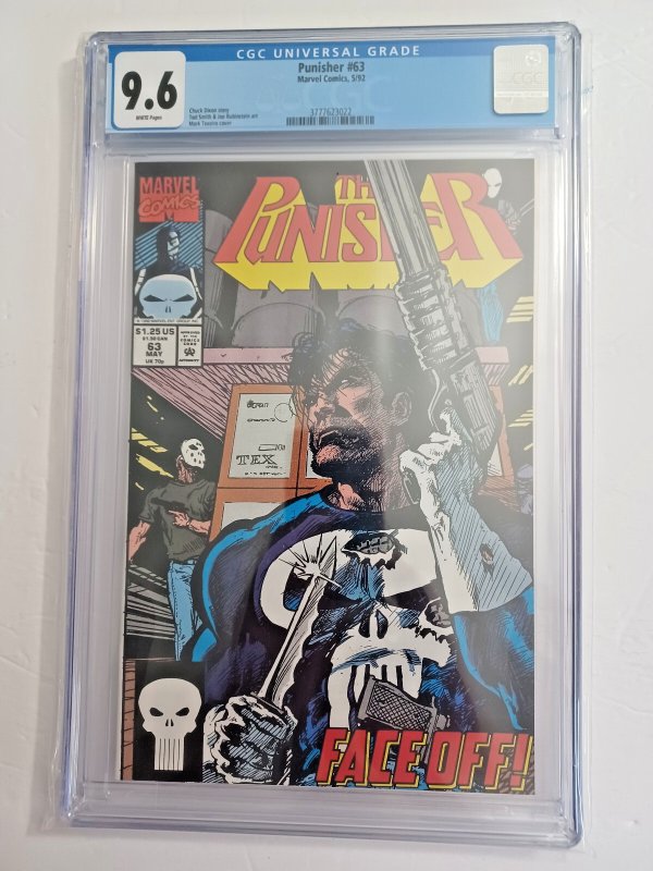 Punisher #63 - Texeira - 1992 - CGC 9.6