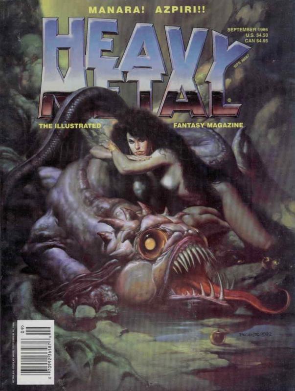 Heavy Metal #166 VF/NM; Metal Mammoth | save on shipping - details inside
