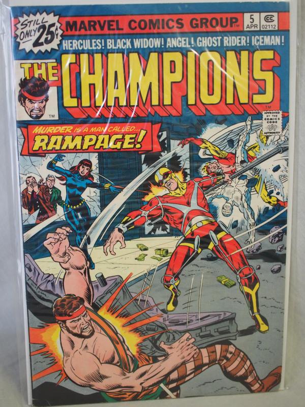 The Champions #5  VF Unread condition.  Rampage!