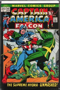 Captain America #147 (1972) Captain America and the Falcon