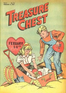 Treasure Chest of Fun and Fact #18 VG ; George A. Pflaum | low grade comic vol 2