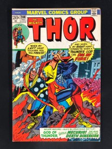 Thor #208 (1973) 1st Appearance of Mercurio the 4-D Man