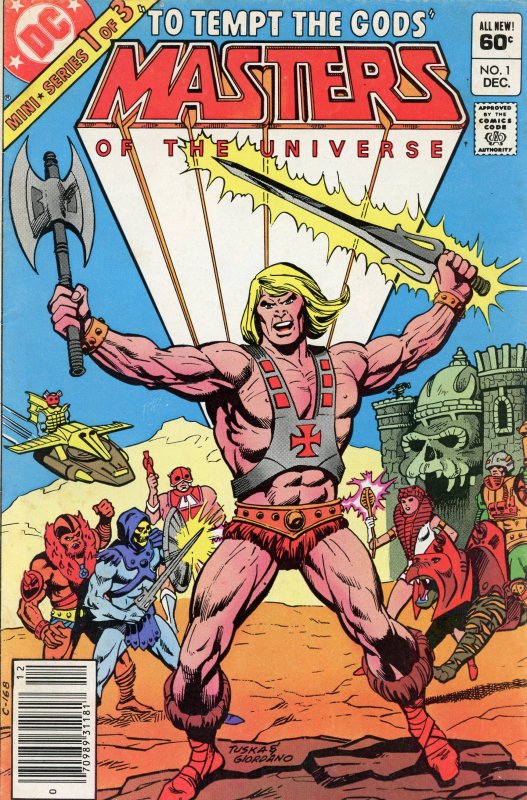 Masters of the Universe #1 (1982)Comic Book VG 4.0