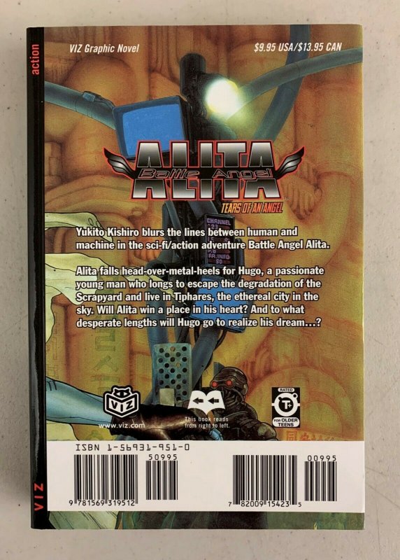 Battle Angel Alita Vol. 2 Tears of An Angel  2004 Paperback Yukito Kishiro  